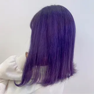セミロング 渡邊 唯のヘアスタイル
