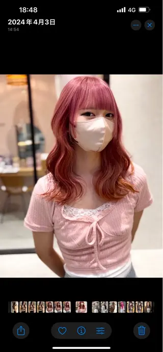 セミロング カラー 🌿小川 大輔🌿のヘアスタイル