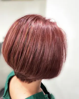 カラー lanugo 越打　優のヘアスタイル