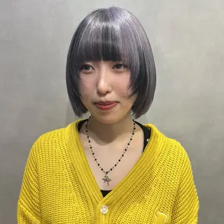 ミディアム カラー 暖色カラー/ブリーチ 🎀オビツメイ🎀のヘアスタイル