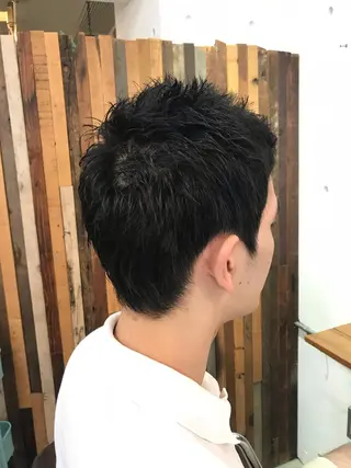 ショート メンズ サイトウ ジュンヤのヘアスタイル