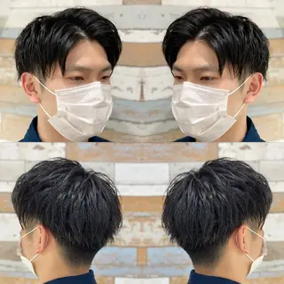 ショート メンズ ✨️眉毛、派手髪、 ハイトーンShinの眉毛・アイブロウイメージ