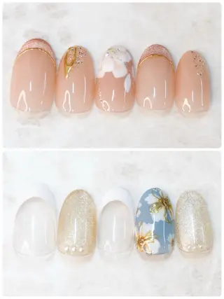 ネイル クレアラルーチェ京橋店所属・よしの りえのネイルデザイン