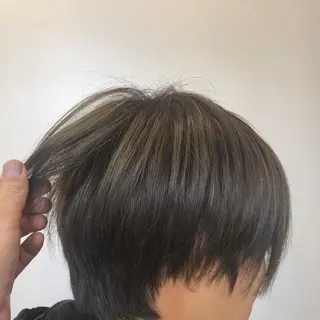 ショート カラー メンズ ✴︎赤み除去カラー daichi✴︎のヘアスタイル
