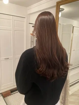 ロング カラー お洒落ベージュ🤎 代官山shibukiのヘアスタイル