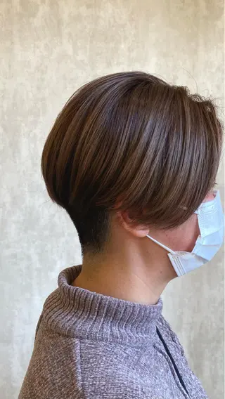ショート 藤田 沙織のヘアスタイル