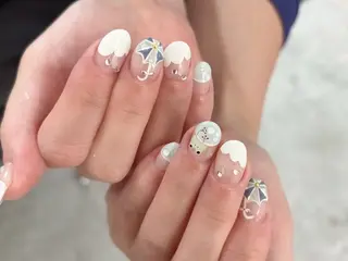 ショート Bonheur 【ボヌール】のネイルデザイン