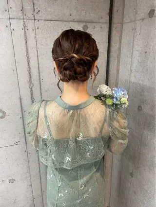 ロング ヘアアレンジ 美髪× ヘアセット✨Araiのヘアスタイル