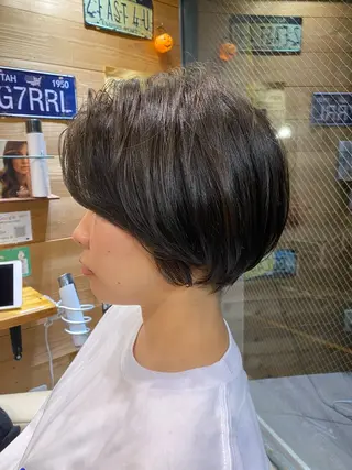 ショート 山田 晃輔のヘアスタイル