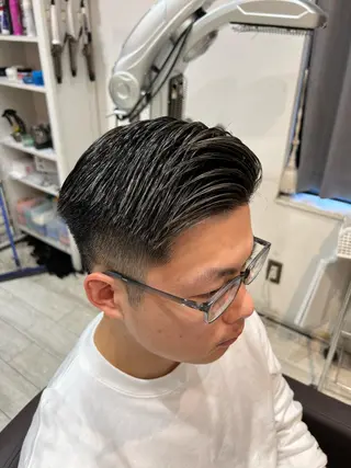 ショート カラー メンズ 💈men's💈 satoru中目黒のヘアスタイル