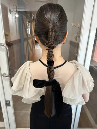 ロング 宮﨑 あかねのヘアスタイル