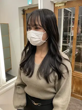 ロング 吉村 憂々のヘアスタイル