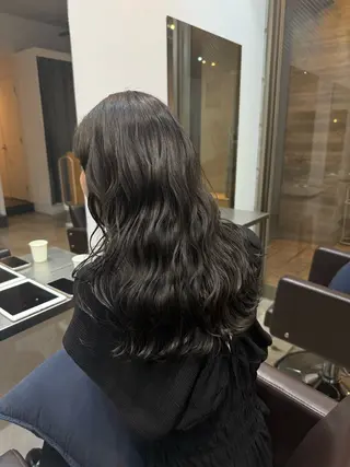 ロング 🌿朝5分でお洒落 パーマスタイル🌿のヘアスタイル