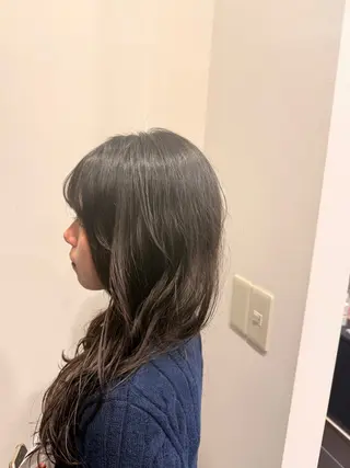 ロング パーマ 髪工房ヒロミ所属・中村 裕希のヘアスタイル