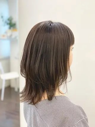 ミディアム デジタルパーマ🫧 韓国風ヘア🫧サクラのヘアスタイル