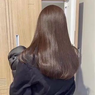 カラー オリーブ🎶アッシュ グレージュちひろ🧸のヘアスタイル