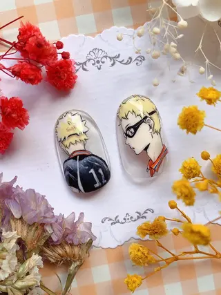 ネイル 3Dアートネイル💗 都築レナのネイルデザイン