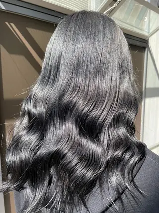 ロング カラー 似合わせレイヤー 海外風レイヤーmioのヘアスタイル