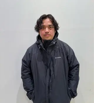 パーマ パーマモデル募集 /梅田/宿谷真那斗のヘアスタイル