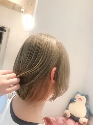 ショート カラー 🎀♥️推しカラー tomoka💜🍭のヘアスタイル