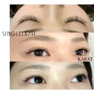 マツエク・マツパ ★KAEDE★伊勢崎 【KARAT】のマツエク・マツパデザイン