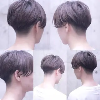ショート カラー メンズ 及川 光のヘアスタイル