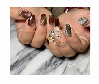 ネイル ﾈｲﾙﾙｰﾑﾘｯｶ 𝐦𝐚𝐲𝐮のネイルデザイン