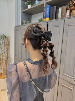 セミロング お呼ばれヘア/ ライブ参戦ヘア/沙来のその他イメージ