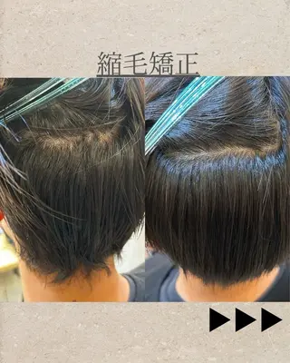 パーマ メンズ Ryo☘縮毛矯正/ メンズ/ブリーチ/のヘアスタイル