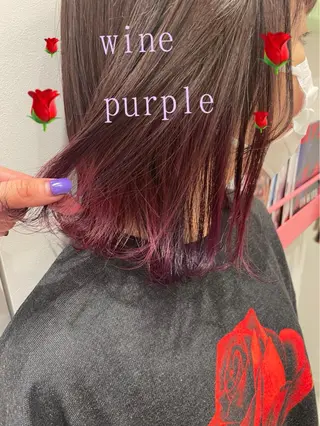 ミディアム カラー 新宿駅近♡個室 ♡関口三都季🌜のヘアスタイル