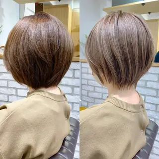 ショート 大人ショート特化/ カットモデル/表参道のヘアスタイル
