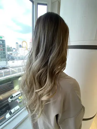 ロング カラー welring hair salonのヘアスタイル