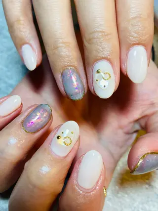 ネイル アプサラスプティ 中村のネイルデザイン