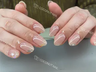 ネイル 神田 ココナッツのネイルデザイン