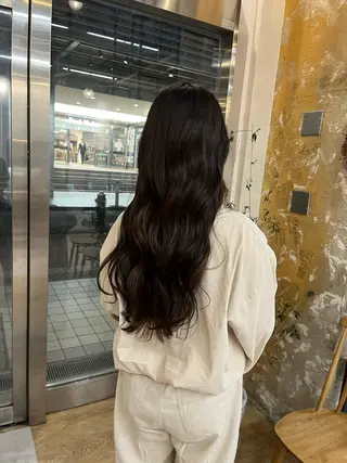 ロング 寒色 ♡ レイヤー ┊︎miyuのヘアスタイル