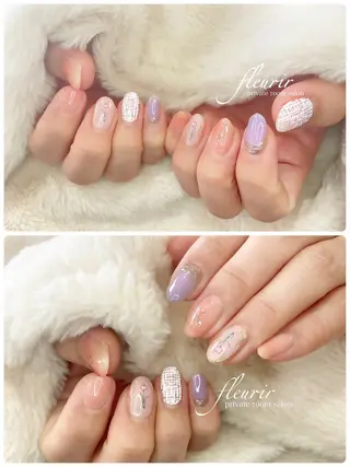 ネイル フルリール 【プライベートサロンのネイルデザイン