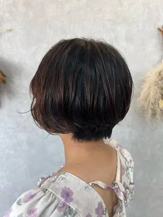 ショート パーマ 松本 心雪🌱‬のヘアスタイル