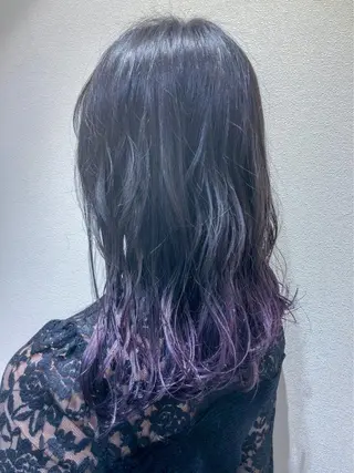 セミロング カラー ヘアアレンジ 小白井 由美のヘアスタイル