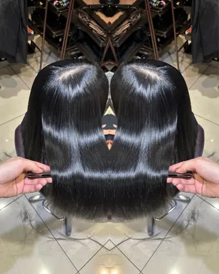ロング カラー 🩵レイヤー✖︎ 髪質改善🩵リョウヤのヘアスタイル