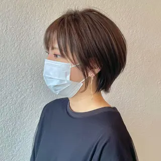 ショート カラー 髪質改善特化 谷口祐綺のヘアスタイル