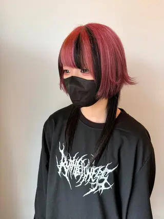 セミロング カラー フラム所属・WATANABE MISAKIのヘアスタイル