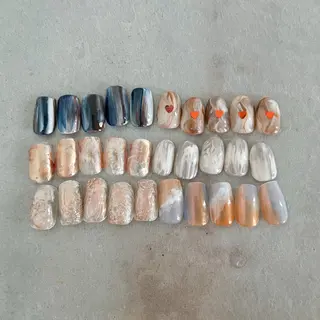 ネイル 金木犀ネイルサロン 吉田のネイルデザイン