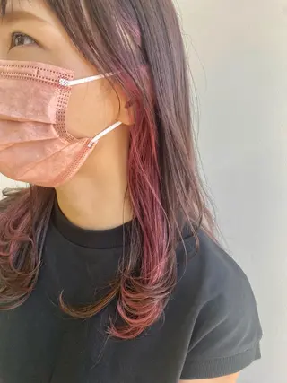 ロング カラー ヒラノホナミ 🫧透ける艶髪🫧のヘアスタイル