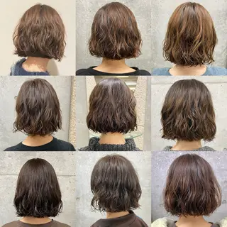 ミディアム パーマ ASAKURA所属・ASAKURA 美容室のヘアスタイル
