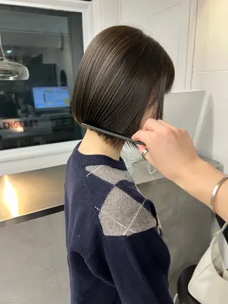 ショート カラー 樫原裕二/レイヤー カット/透明感カラーのヘアスタイル