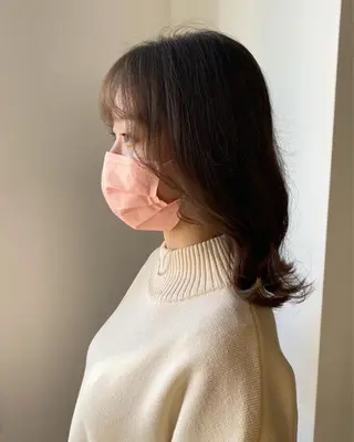 ミディアム カラー annuy🪐 HINAのヘアスタイル