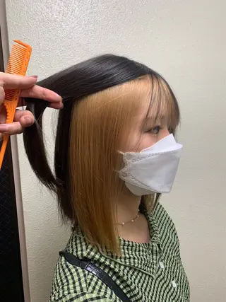 ミディアム カラー 艶髪ケア特化✨ トワのヘアスタイル