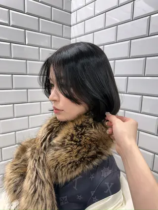 ショート カラー ayano /レイヤー/艶カラーのヘアスタイル