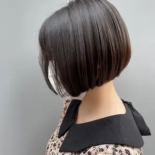 ショート カラー 髪質改善 中川　翔のヘアスタイル