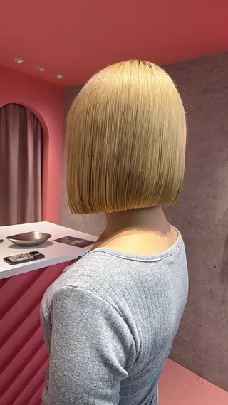 ショート Lond  vallee 渋谷店所属・ボブ/縮毛矯正/ 髪質改善/瑞月のヘアスタイル